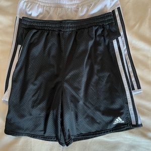 Girl Adidas athletic shorts